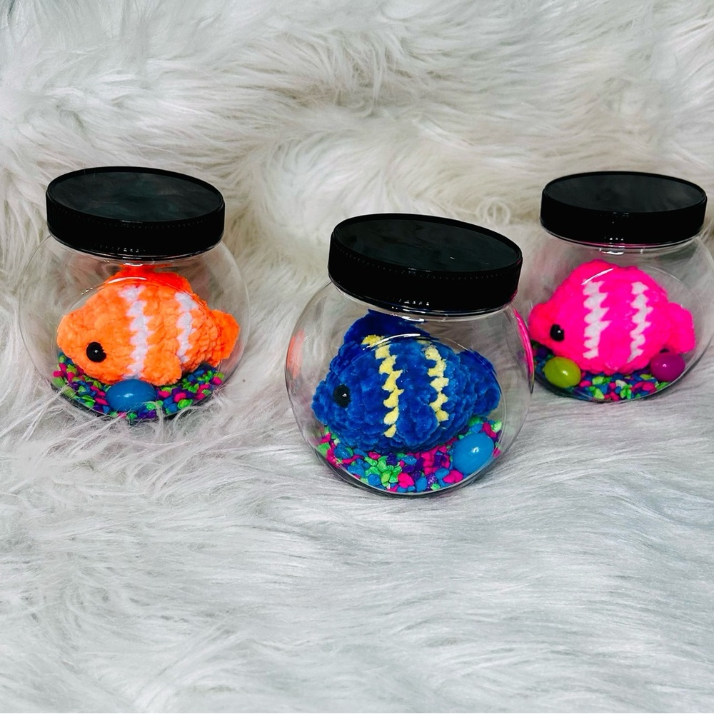 Hand Crafted Crochet Pet Fish